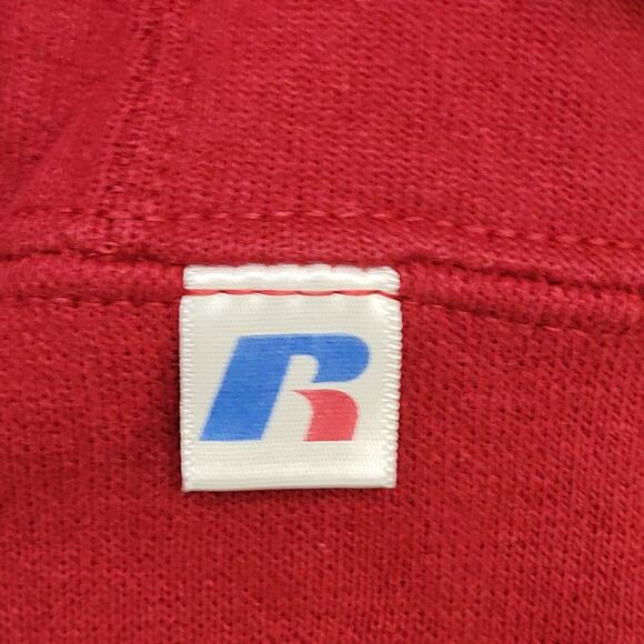 Vintage Y2K Tuskegee University Hoodie Women Small 19x23 Red - Picture 15 of 15